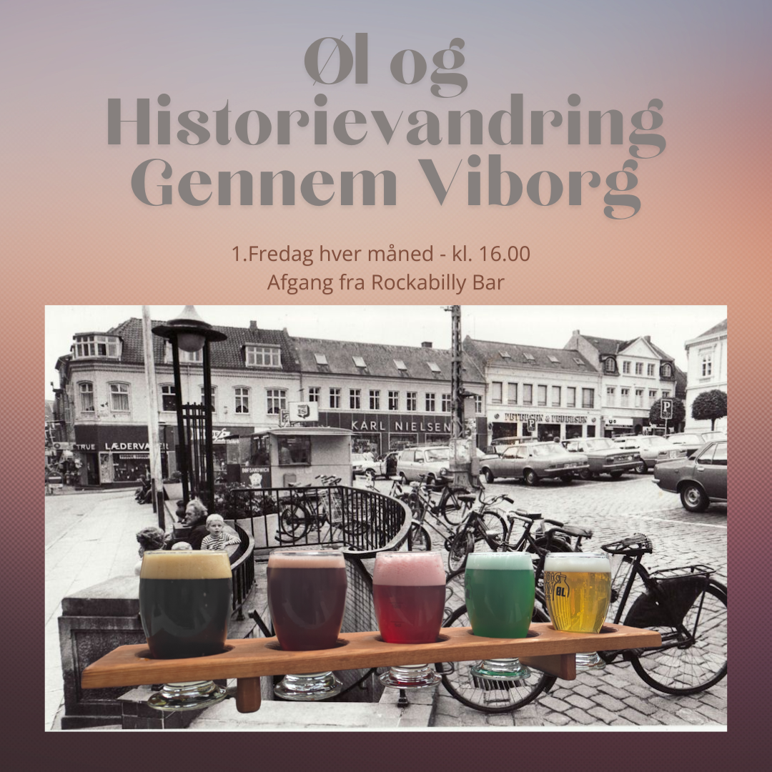 Øl og Historievandring Gennem Viborg - d. 04.12.2024