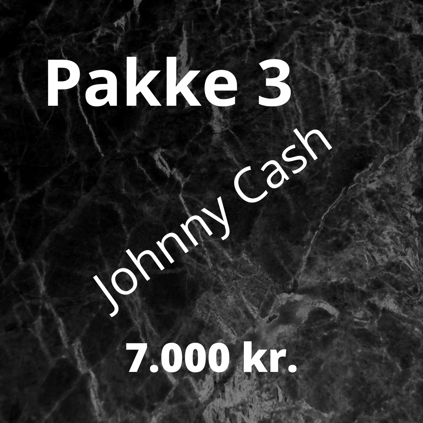 Pakke 3 - Johnny Cash