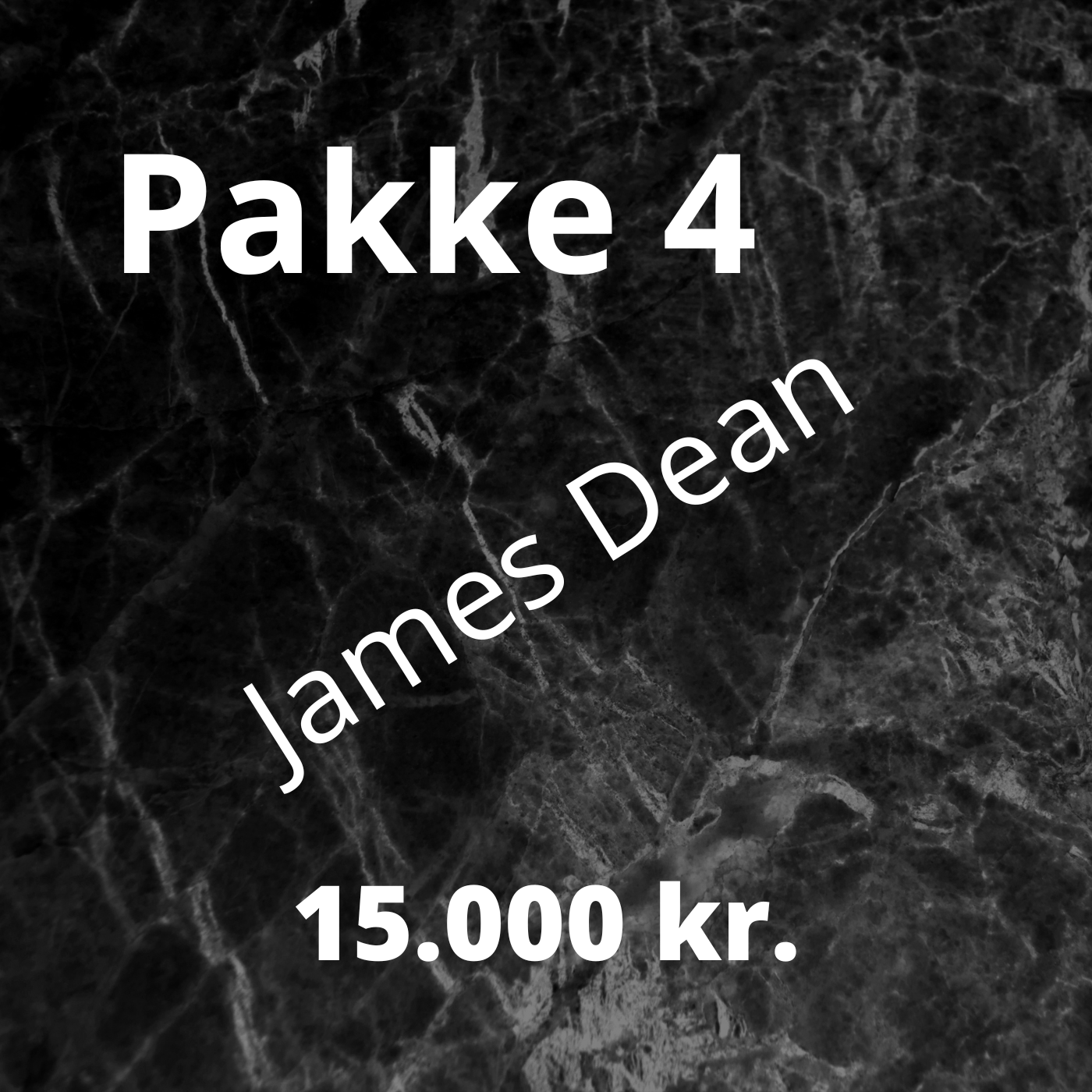 Pakke 4 - James Dean